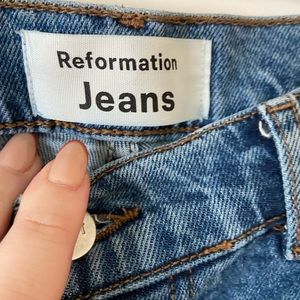 reformation high & skinny